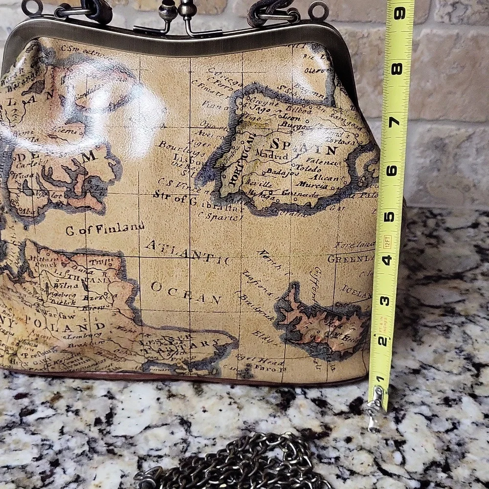 Patricia Nash Laureana European Map Satchel
